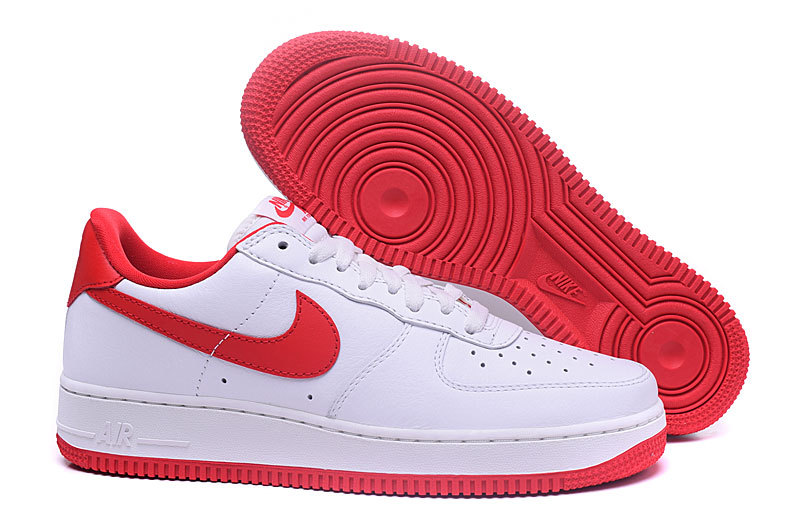 Nike air force 1 blanche bleu et rouge best sale